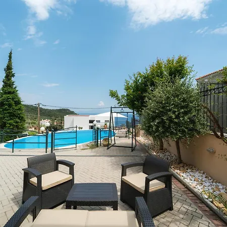 Διαμέρισμα Sunset Retreat - Pool - Views - Sleeps 7 Vrachonisida Xifios